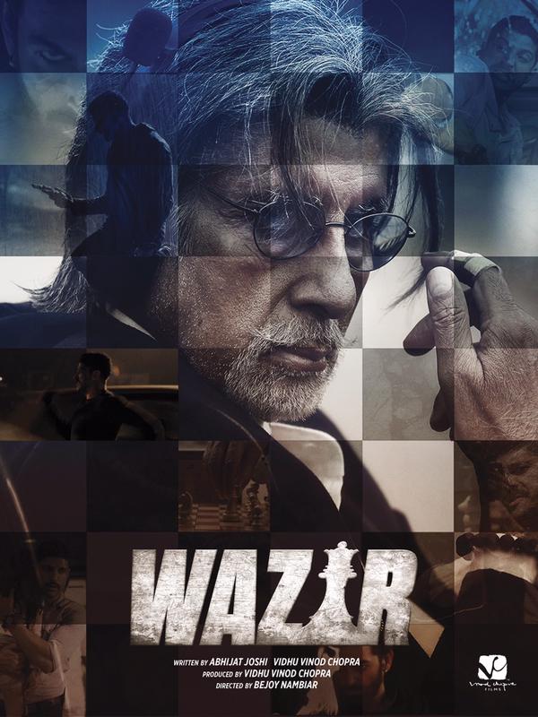 인도에서 지난 8일 개봉하자마자 1위에 올라선 영화 '와지르' 포스터