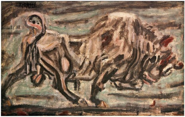소, 1955년경, 종이에 유채, 27.5 x 43.0, 서울미술관 소장