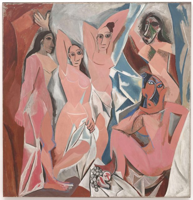 Picasso(피카소), Les Demoiselles d'Avignon (The Young Ladies of Avignon), 1907
